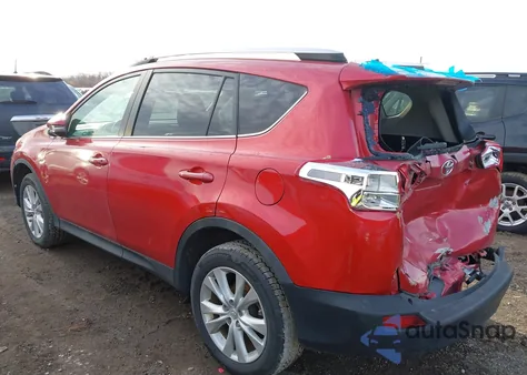 2015 Toyota Rav4 Limited из США, поврежденный, VIN 2T3DFREVXFW315868
